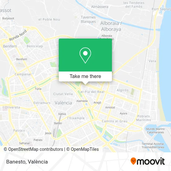 Banesto map