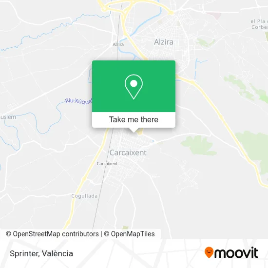 Sprinter map