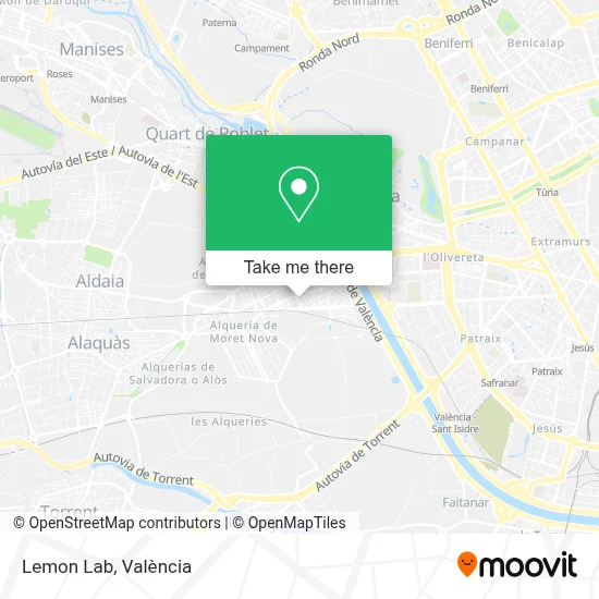 Lemon Lab map