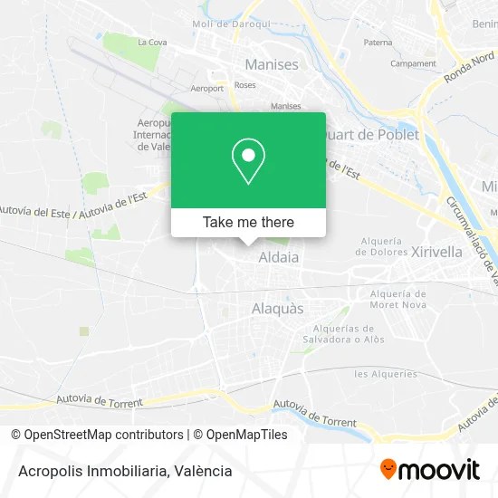 Acropolis Inmobiliaria map