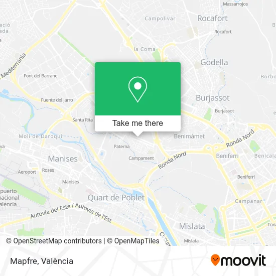 Mapfre map