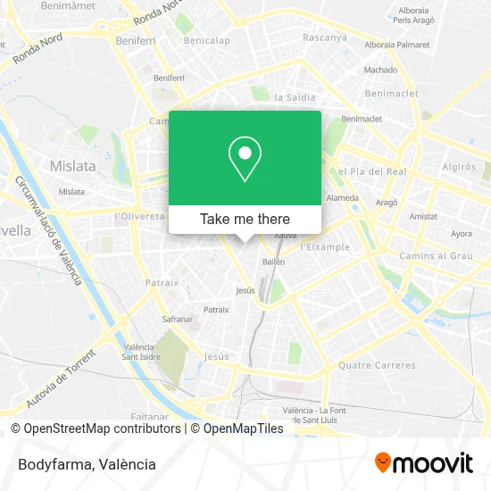 Bodyfarma map