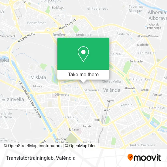 Translatortraininglab map