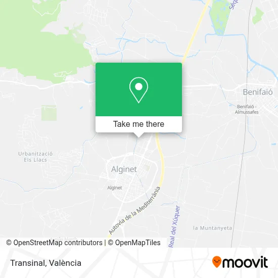 Transinal map