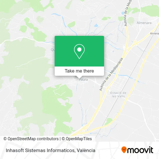 Inhasoft Sistemas Informaticos map