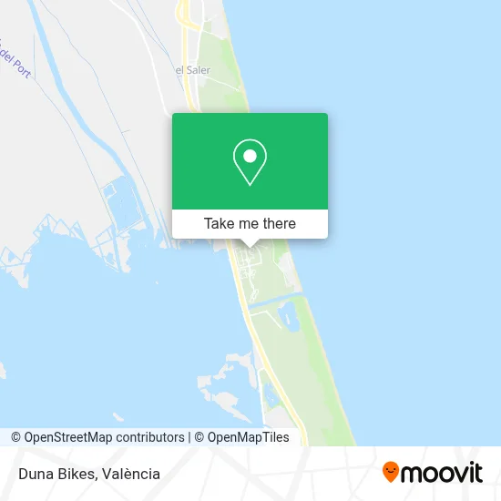 Duna Bikes map