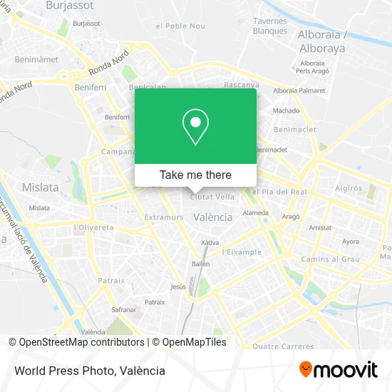World Press Photo map