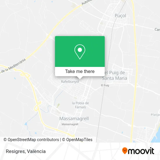 Resigres map