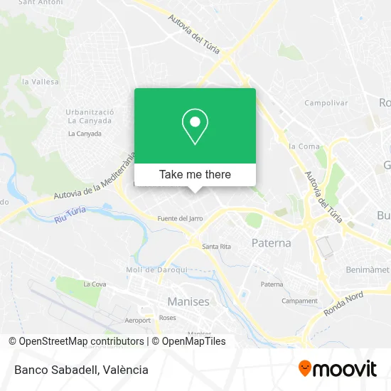 Banco Sabadell map