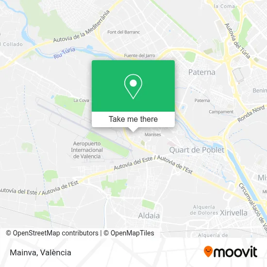 Mainva map