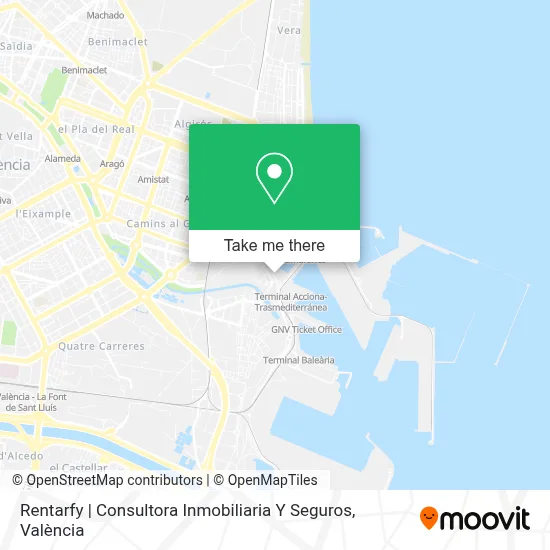 Rentarfy | Consultora Inmobiliaria Y Seguros map