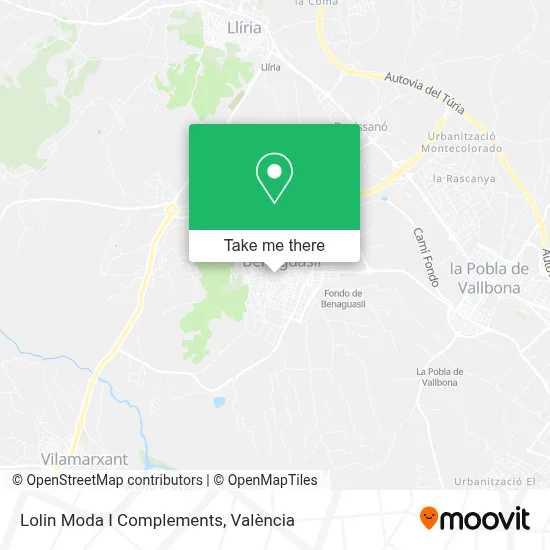 Lolin Moda I Complements map