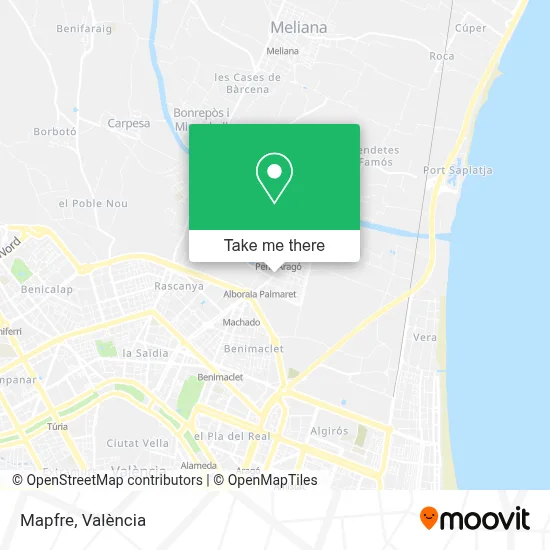 Mapfre map