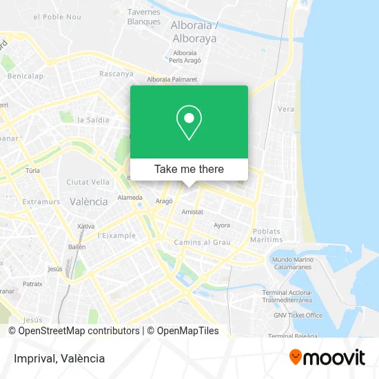 Imprival map