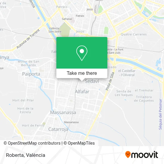 Roberta map