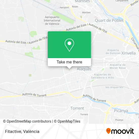 Fitactive map