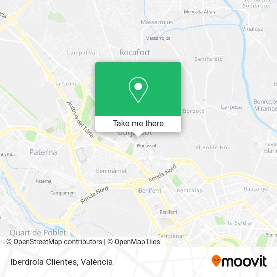 Iberdrola Clientes map