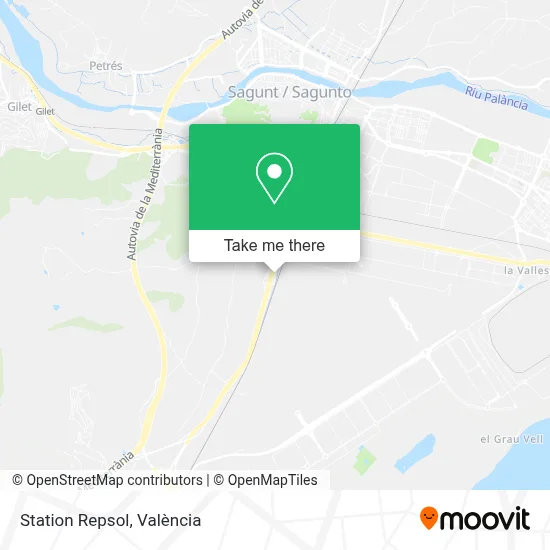 Station Repsol map