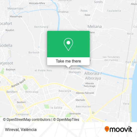 Wireval map