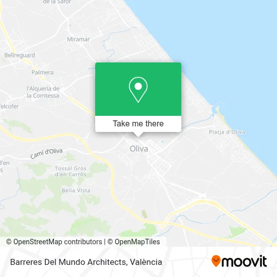 Barreres Del Mundo Architects map