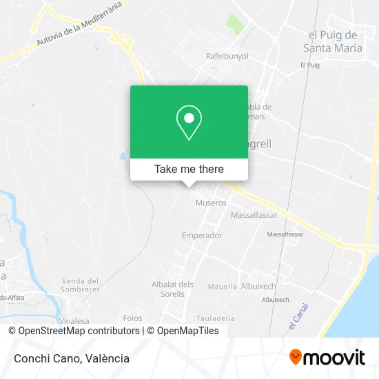 Conchi Cano map