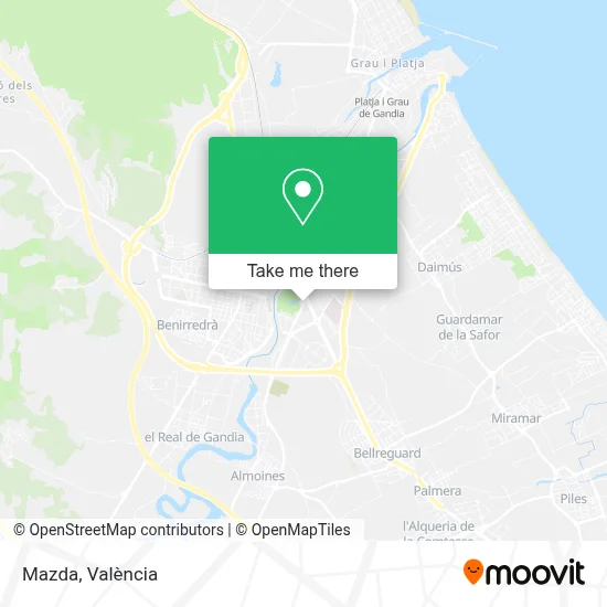 Mazda map