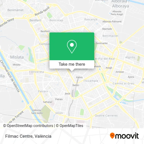 Filmac Centre map