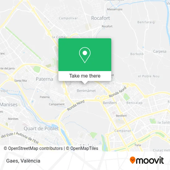 Gaes map