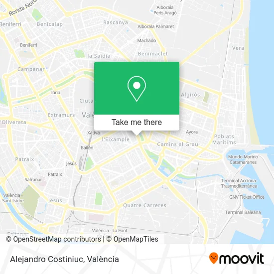 Alejandro Costiniuc map