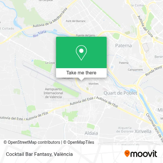 Cocktail Bar Fantasy map