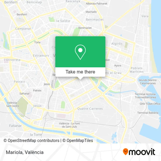 Mariola map