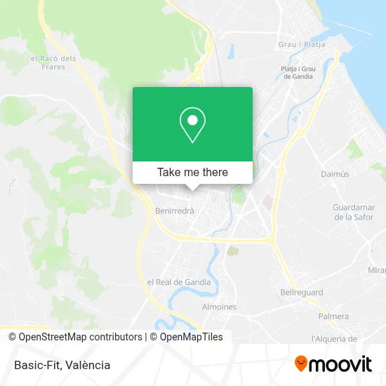 Basic-Fit map