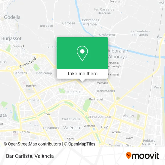 Bar Carliste map