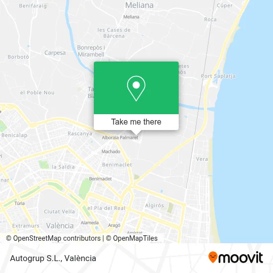 Autogrup S.L. map