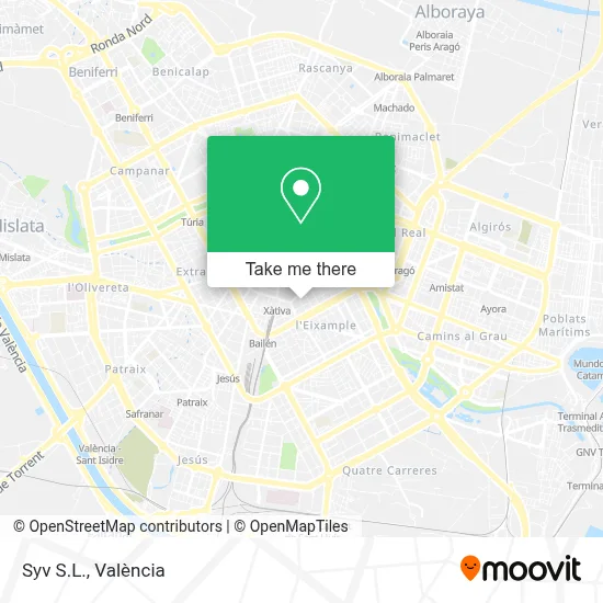 Syv S.L. map
