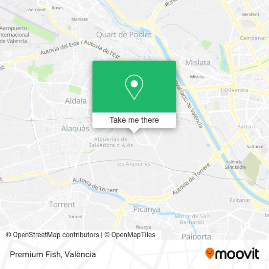 Premium Fish map