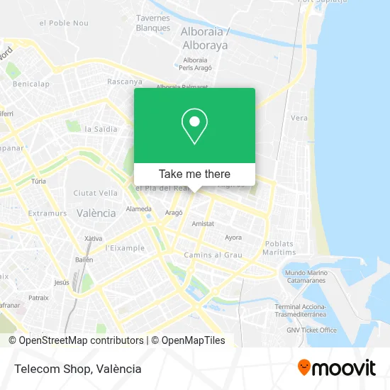 Telecom Shop map