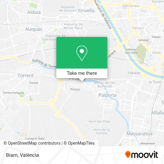 Biam map