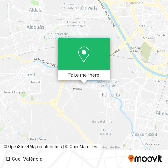 El Cuc map