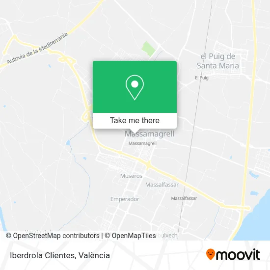 Iberdrola Clientes map