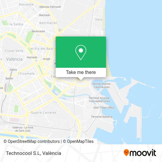 Technocool S.L map
