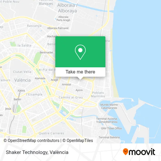 Shaker Technology map