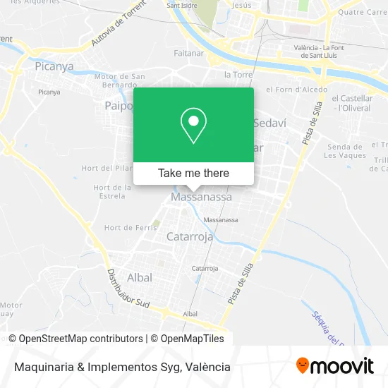 Maquinaria & Implementos Syg map