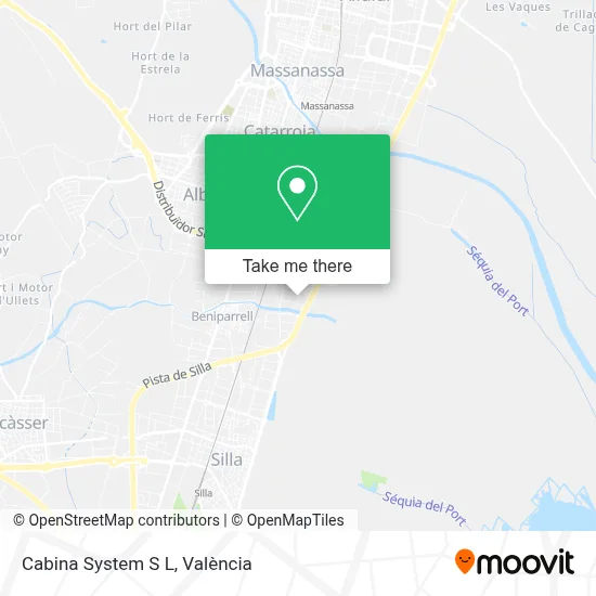 Cabina System S L map