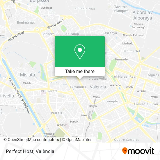 Perfect Host map