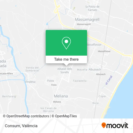 Consum map