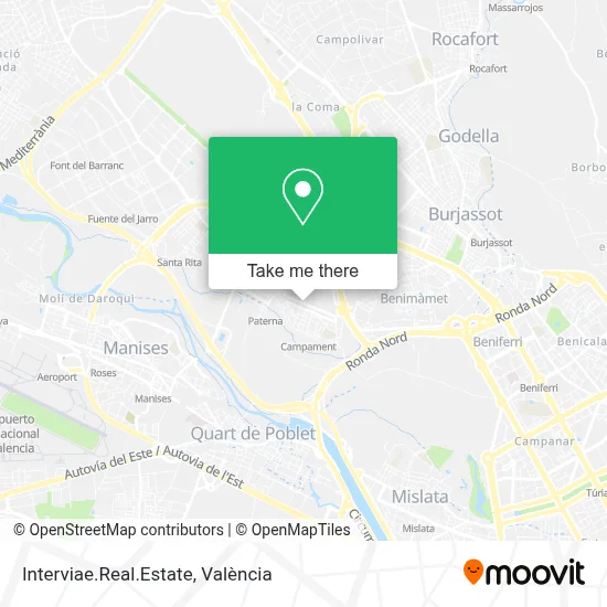Interviae.Real.Estate map