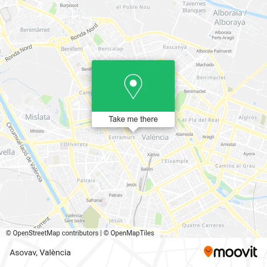 Asovav map