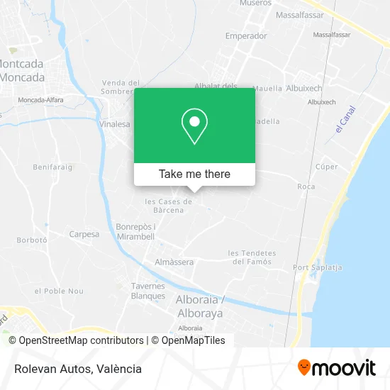 Rolevan Autos map