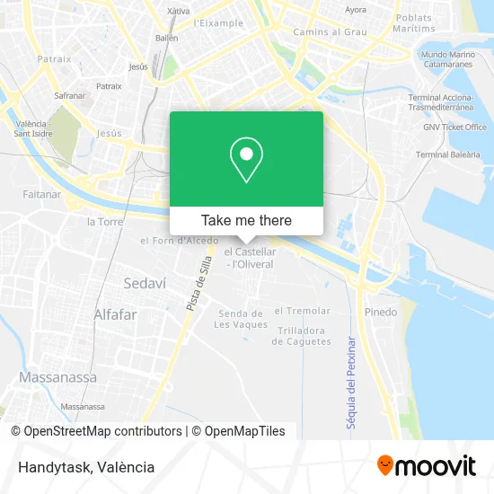 Handytask map